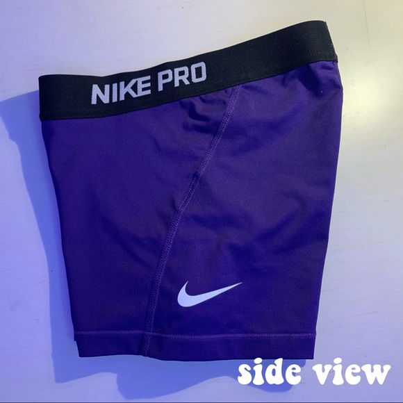 purple nike spandex